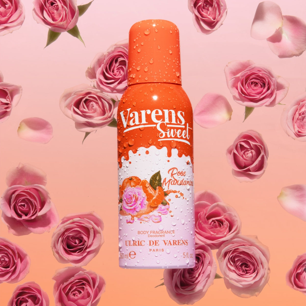 Varens Sweet Rose Mandarine Body Fragrance