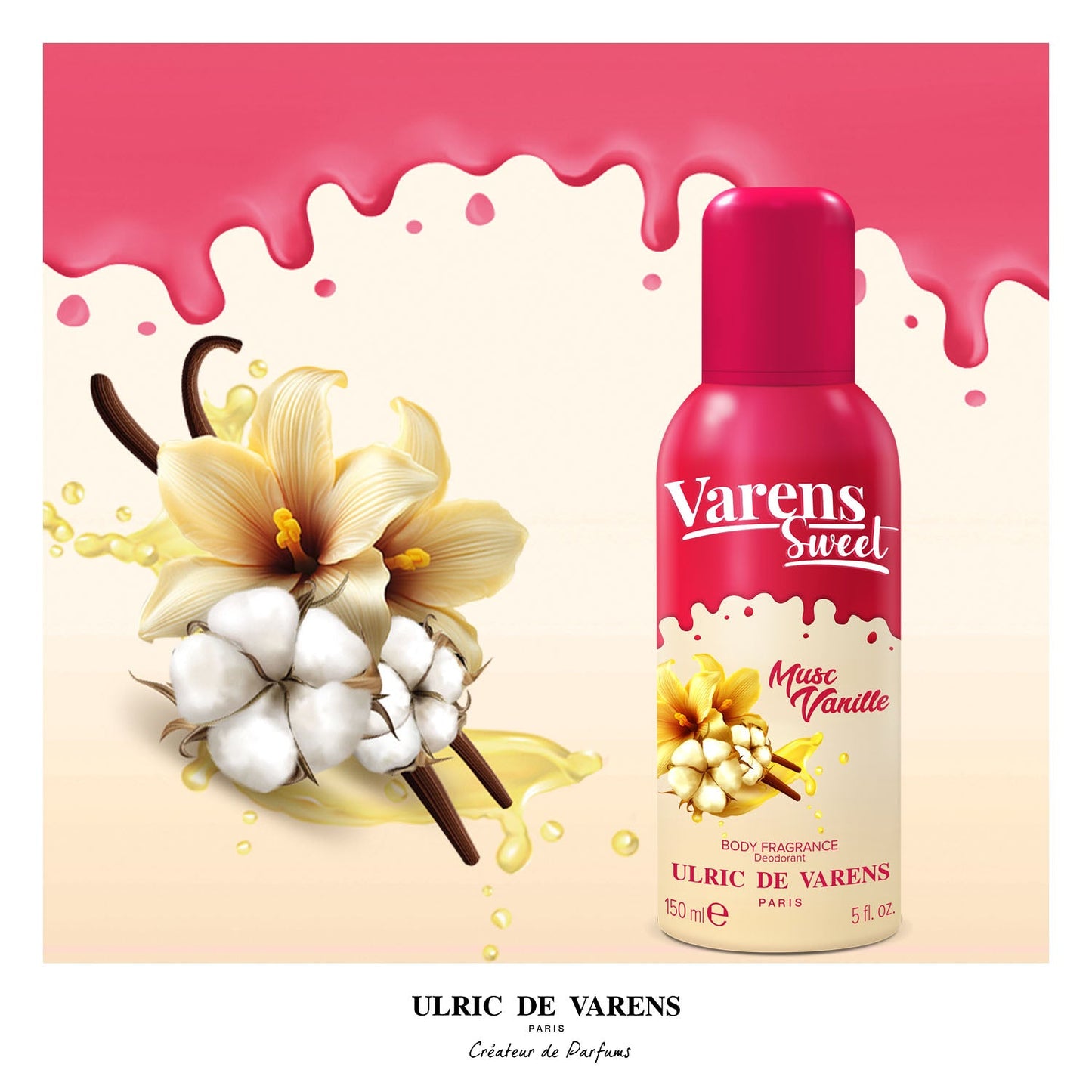 Varens Sweet Musc Vanille Body Fragrance