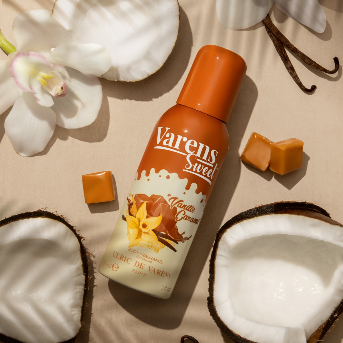 Varens Sweet Vanille Caramel Body Fragrance 3'lü Set