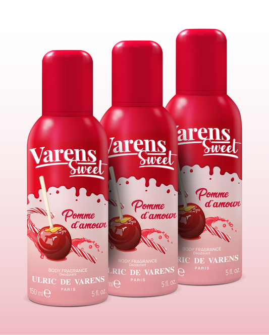 Varens Sweet Pomme d'Amour Body Fragrance 3'lü Set