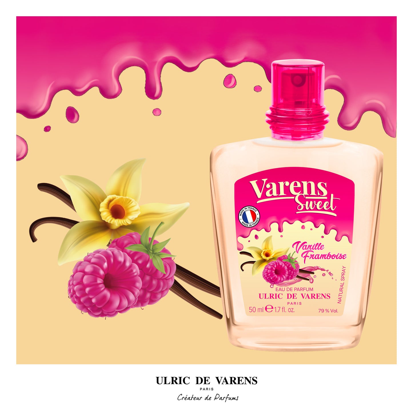 Varens Sweet Vanille Framboise 3'lü Set