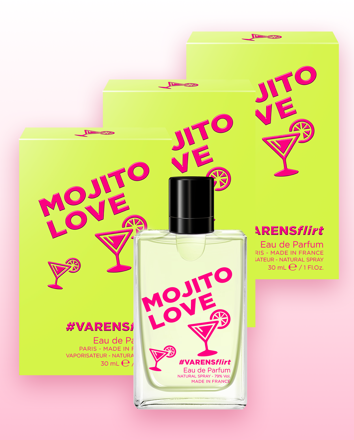 #VarensFlirt – Mojito 3’lü Set